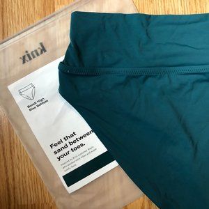 Knix Bondi High Rise Swim Bottoms in Pacifica